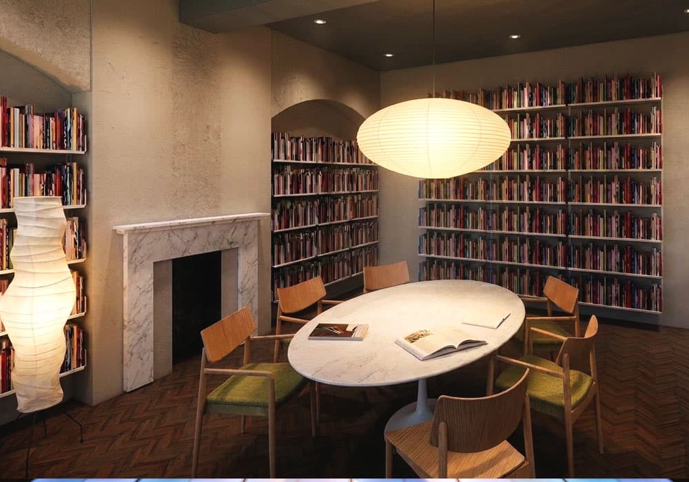 Bookshop space at All Saints Chapel